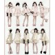 With Puji Letters and Poems-Crystal Flower House One Piece and Set(Pre-Order/2 Colours/Full Payment Without Shipping)